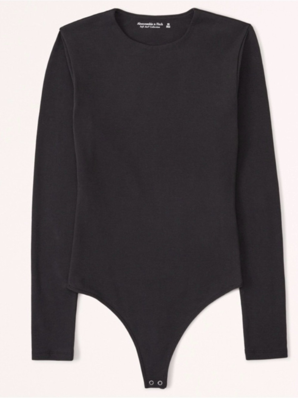 Abercrombie & Fitch Black Crewneck Top
